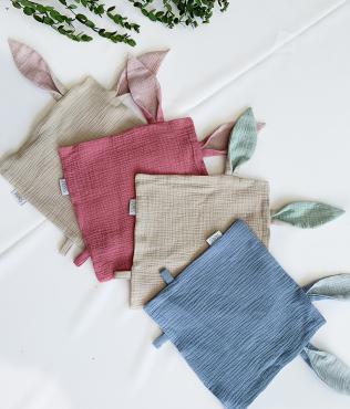 Schmusetuch SUNNY mit Ohren 