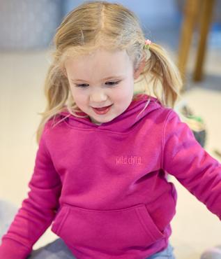 Hoodie WILD CHILD Pink 